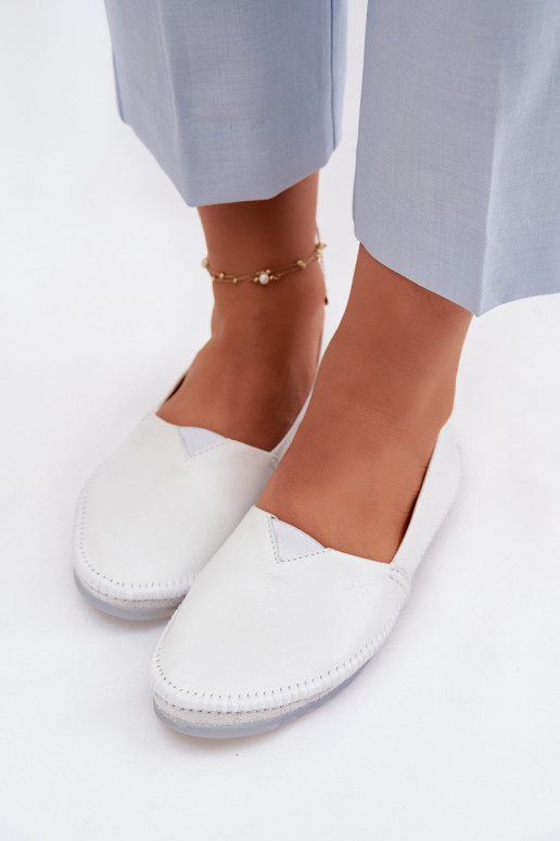 Feminino Bailarinas Tem que serciejka 01930-11 cor branca