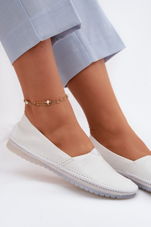 Feminino Bailarinas Tem que serciejka 01930-11 cor branca