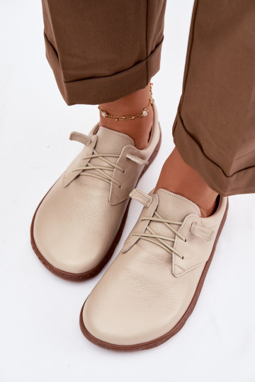 Pele sapato Barefoot Feminino Zazoo 10189 bege