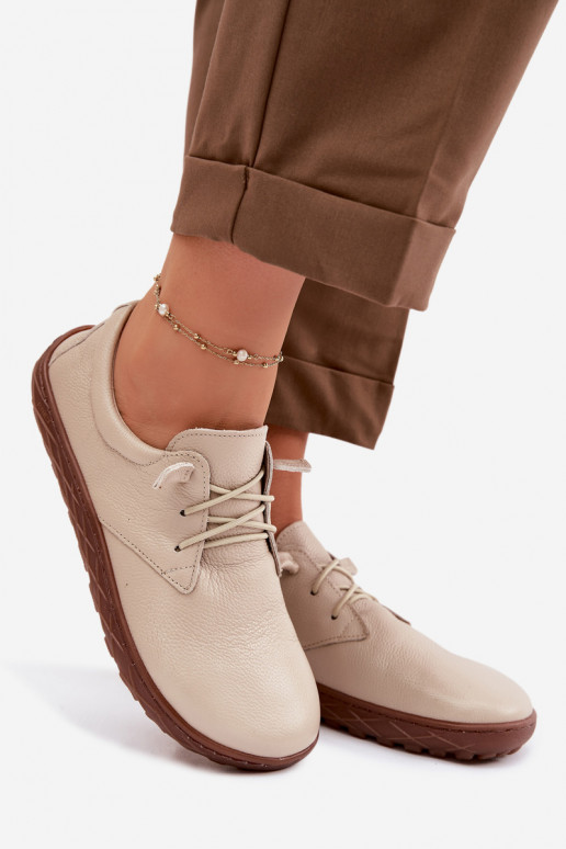 Pele sapato Barefoot Feminino Zazoo 10189 bege