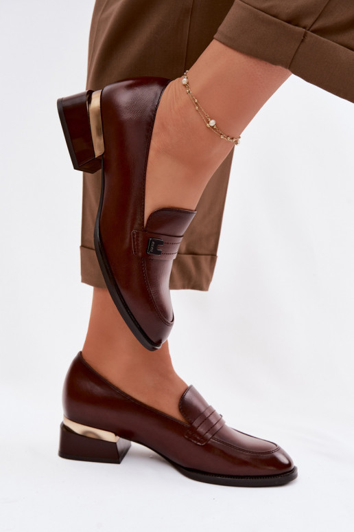 sapato Feminino Klocke Vinceza 58625 cor marrom