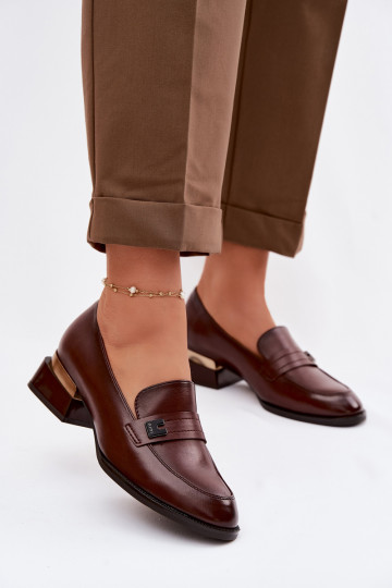 sapato Feminino Klocke Vinceza 58625 cor marrom 2
