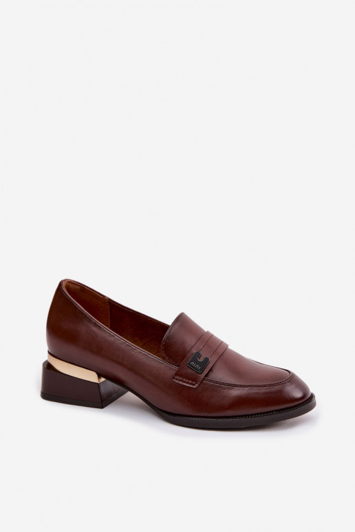 sapato Feminino Klocke Vinceza 58625 cor marrom