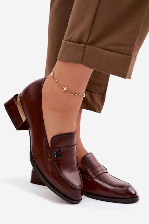 sapato Feminino Klocke Vinceza 58625 cor marrom