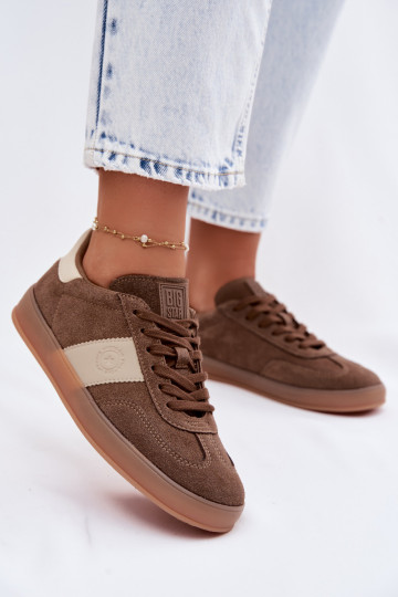 À modalo de tênis Feminino Big Star TT274116 cor marrom 2