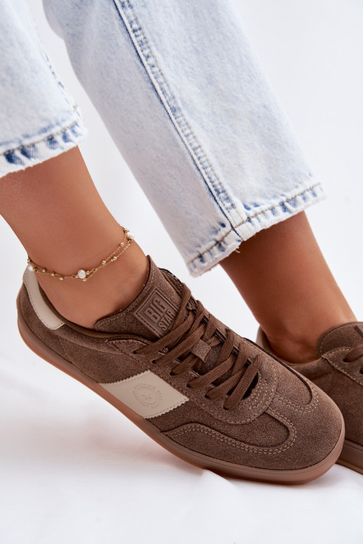 À modalo de tênis Feminino Big Star TT274116 cor marrom