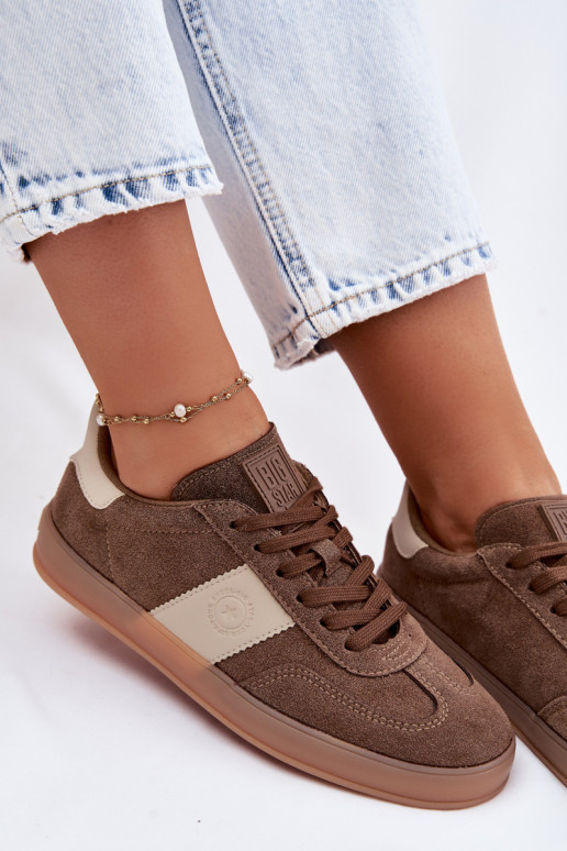 À modalo de tênis Feminino Big Star TT274116 cor marrom