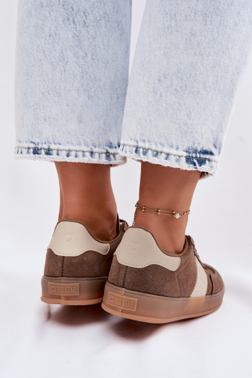 À modalo de tênis Feminino Big Star TT274116 cor marrom