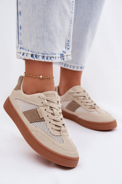 À modalo de tênis Feminino Big Star TT274759 bege