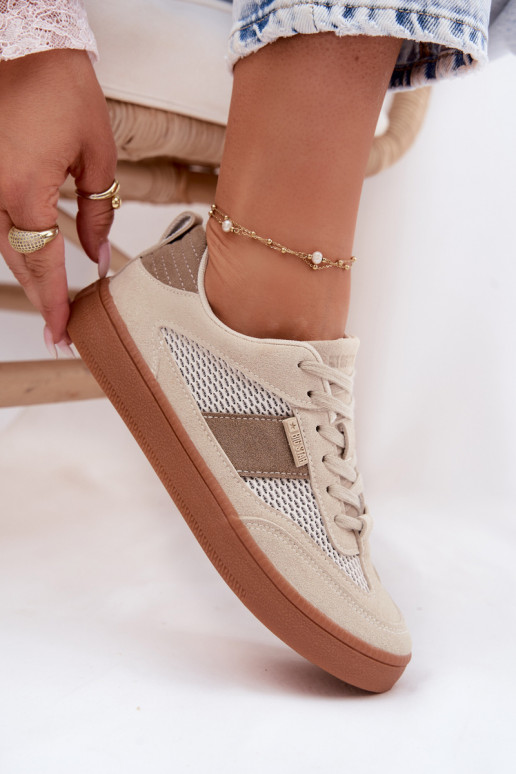 À modalo de tênis Feminino Big Star TT274759 bege