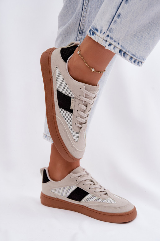 À modalo de tênis Feminino Big Star TT274758 cor cinza