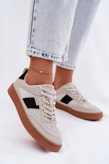 À modalo de tênis Feminino Big Star TT274758 cor cinza 2