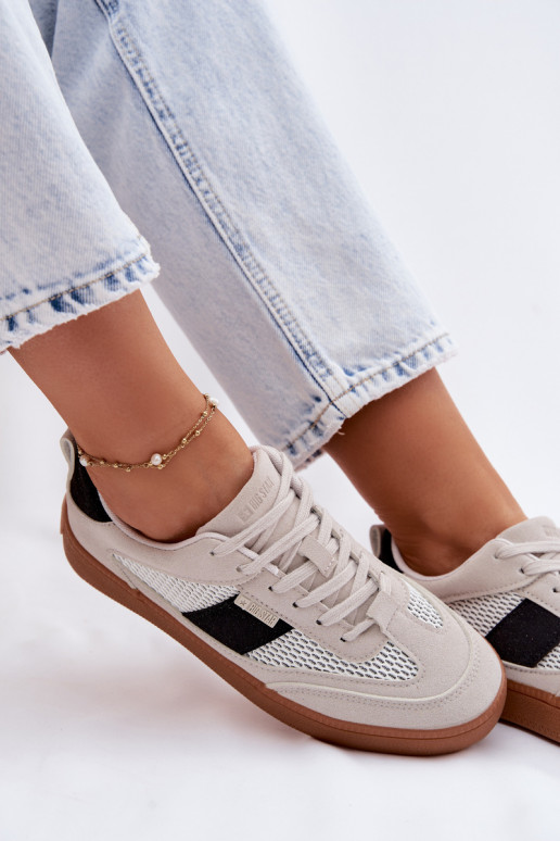 À modalo de tênis Feminino Big Star TT274758 cor cinza