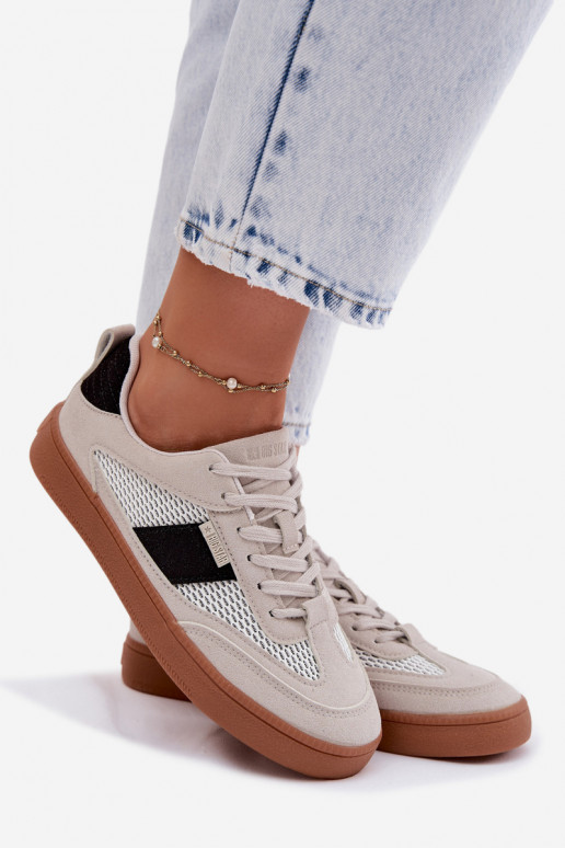 À modalo de tênis Feminino Big Star TT274758 cor cinza