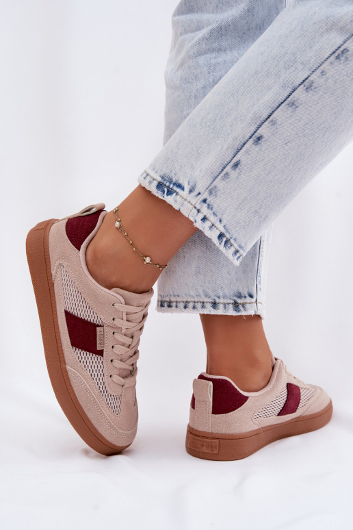 À modalo de tênis Feminino Big Star TT274760 cor rosa