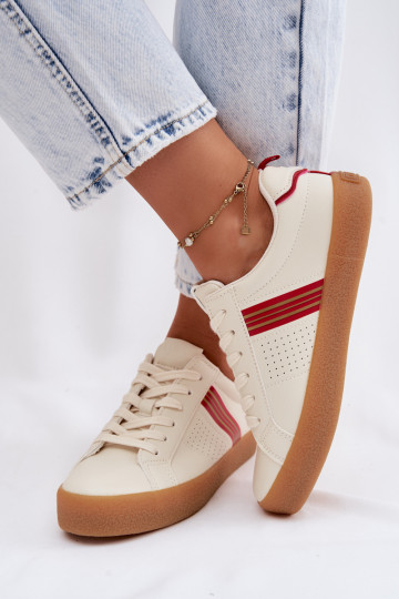 Eko Pele À modalo de tênis Feminino Big Star TT274307 cor de marfim 2