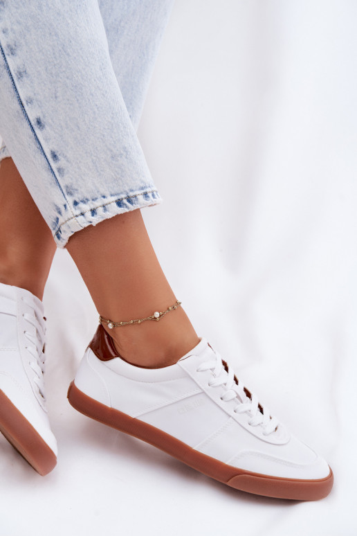 À modalo de tênis Feminino Big Star TT274366 cor branca