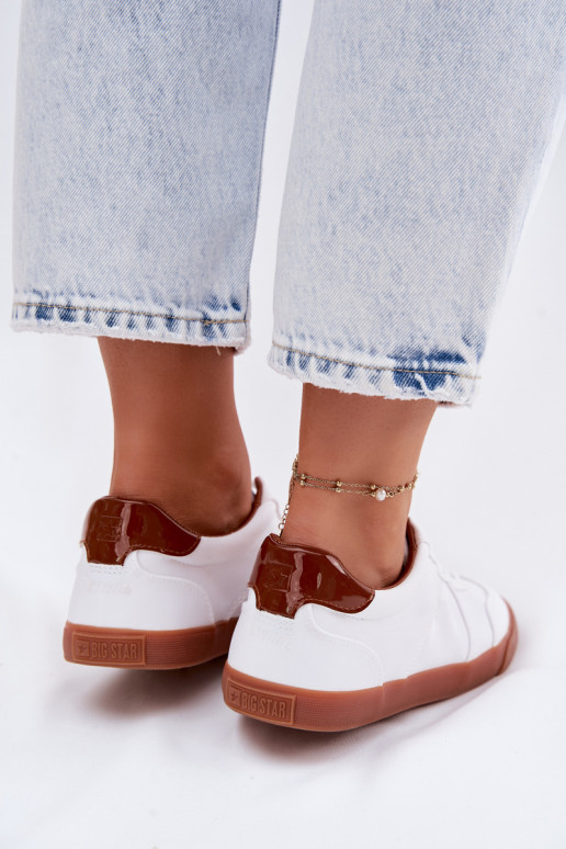 À modalo de tênis Feminino Big Star TT274366 cor branca