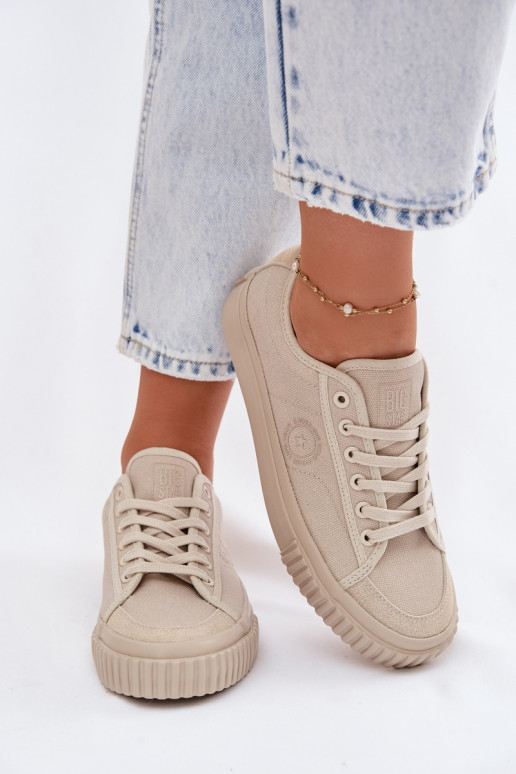 Baixo Sapatos de lazer Big Star TT274106 bege
