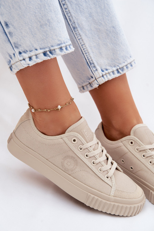 Baixo Sapatos de lazer Big Star TT274106 bege