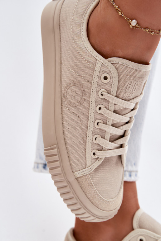 Baixo Sapatos de lazer Big Star TT274106 bege