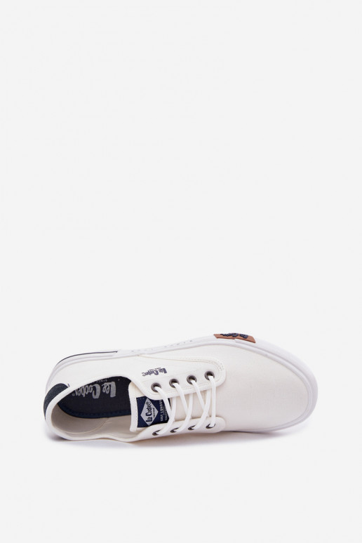 Sapatos casuais masculinos Lee Cooper LCEM-26-02-4086 cor branca