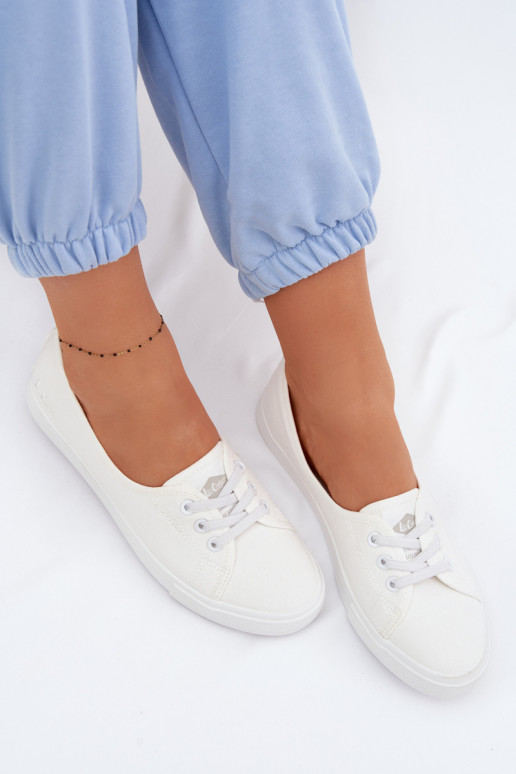 Tênis Sapatos de lazer Lee Cooper LCEM-26-02-4044 cor branca