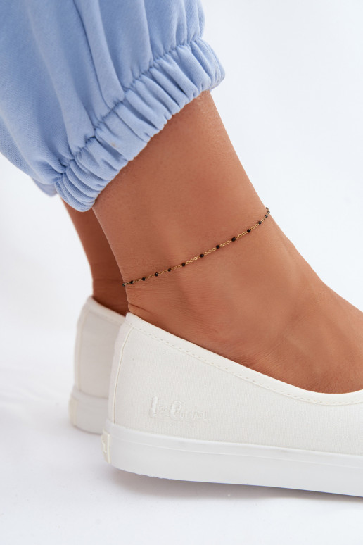 Tênis Sapatos de lazer Lee Cooper LCEM-26-02-4044 cor branca