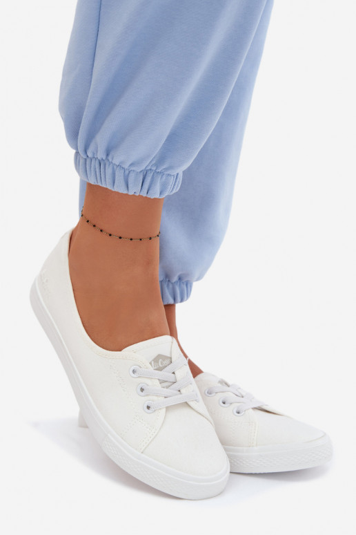 Tênis Sapatos de lazer Lee Cooper LCEM-26-02-4044 cor branca