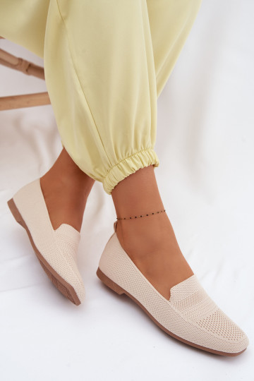  mocassins femininos cor de marfim Dorielle