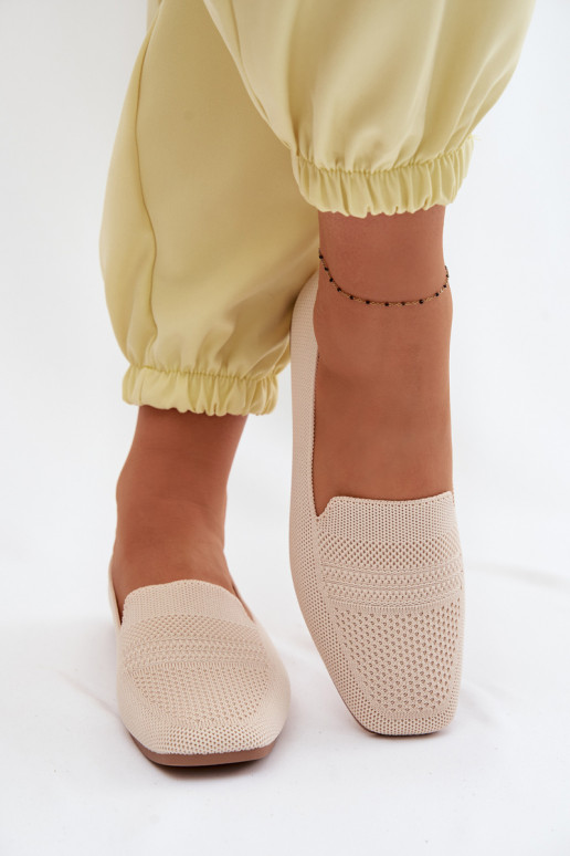  mocassins femininos cor de marfim Dorielle