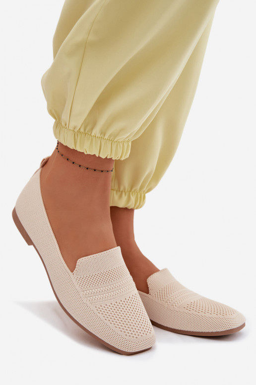  mocassins femininos cor de marfim Dorielle