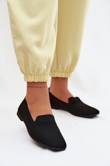 Mocassins pretos femininos Dorielle 2