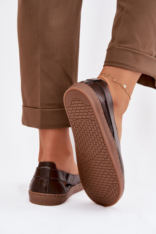 Bailarinas Barefoot Zazoo 10217 cor chocolate