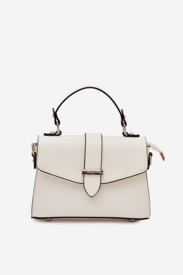 Portátil Carteiro com faixas decorativas cor de marfim Belveta