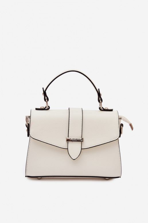 Portátil Carteiro com faixas decorativas cor de marfim Belveta