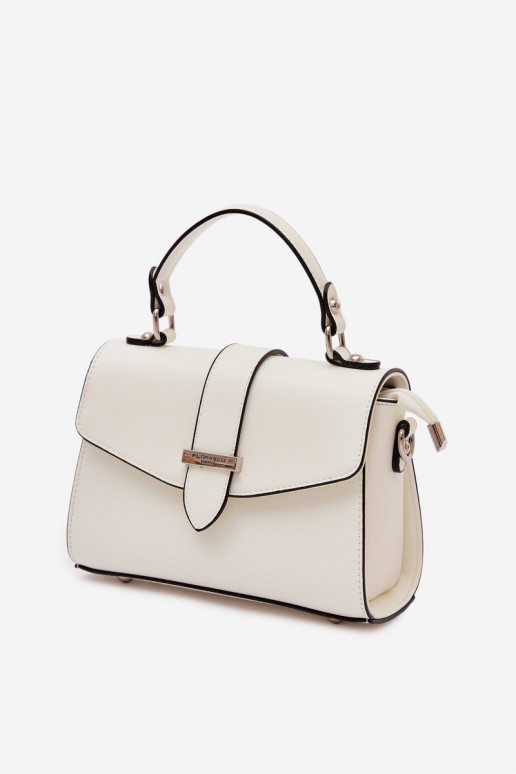 Portátil Carteiro com faixas decorativas cor de marfim Belveta