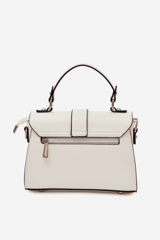 Portátil Carteiro com faixas decorativas cor de marfim Belveta