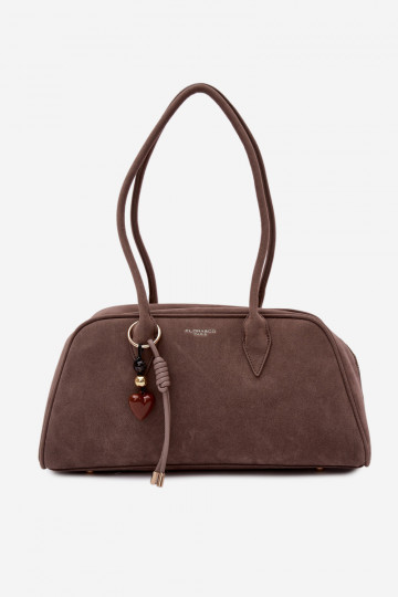 de camurça ecológicaoParaa PortátilBrelokiem Escurobege Noelia