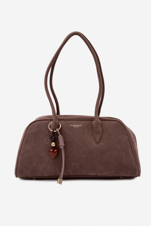 de camurça ecológicaoParaa PortátilBrelokiem Escurobege Noelia