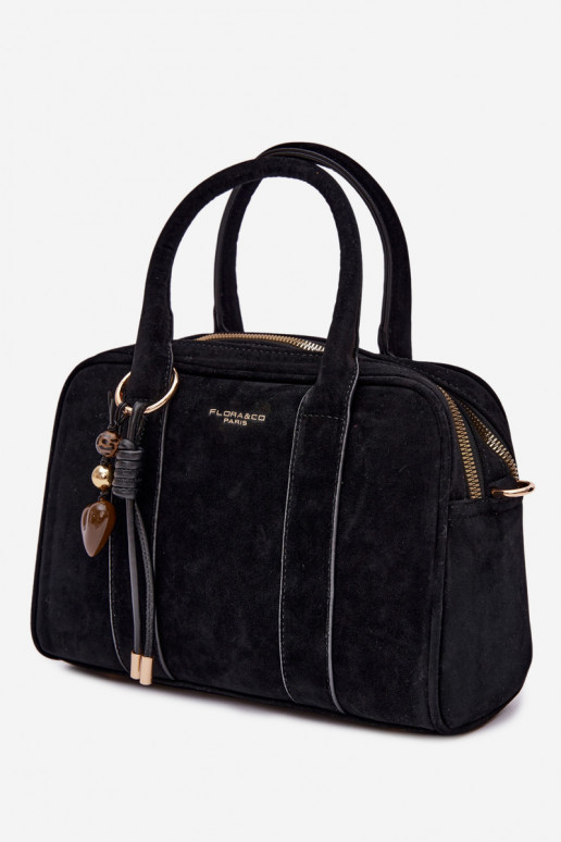 Portátil Typu Porta-malas de camurça ecológicaoParaaBrelokiem preto Sorielle