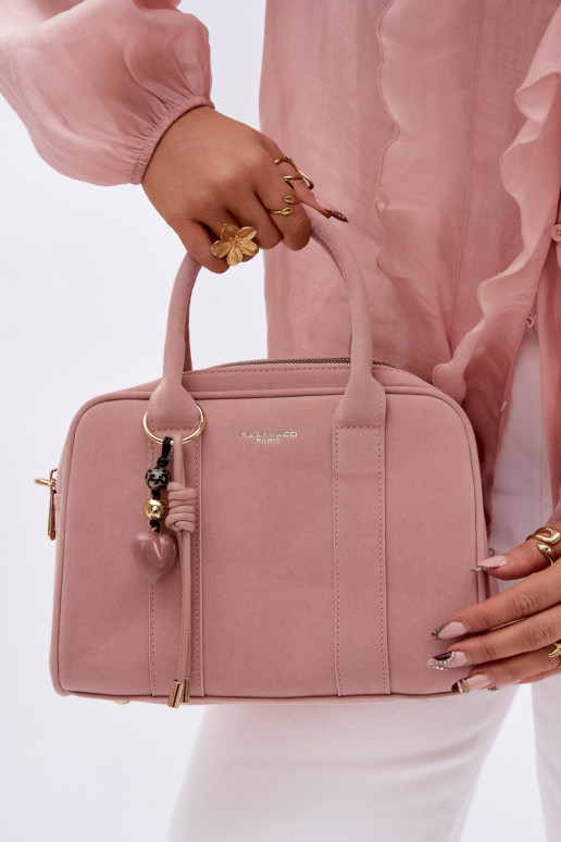 Portátil Typu Porta-malas de camurça ecológicaoParaaBrelokiem rosa Sorielle