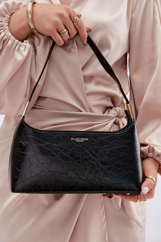 Portátil de couro ecológico preto Tielle