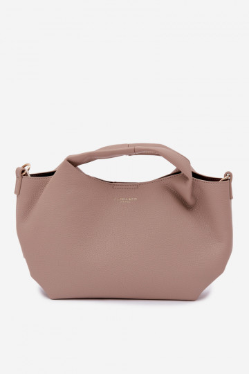 Bolsa de couro sintético cor de marfim Corisse