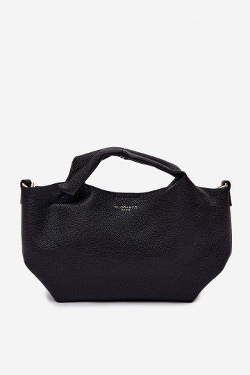 Bolsa de couro sintético preta Corisse