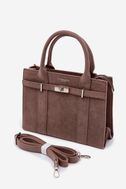 Portátil Typu Porta-malasImitacji de camurçau Escurobege Noressa