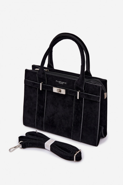 Portátil Typu Porta-malasImitacji de camurçau preto Noressa