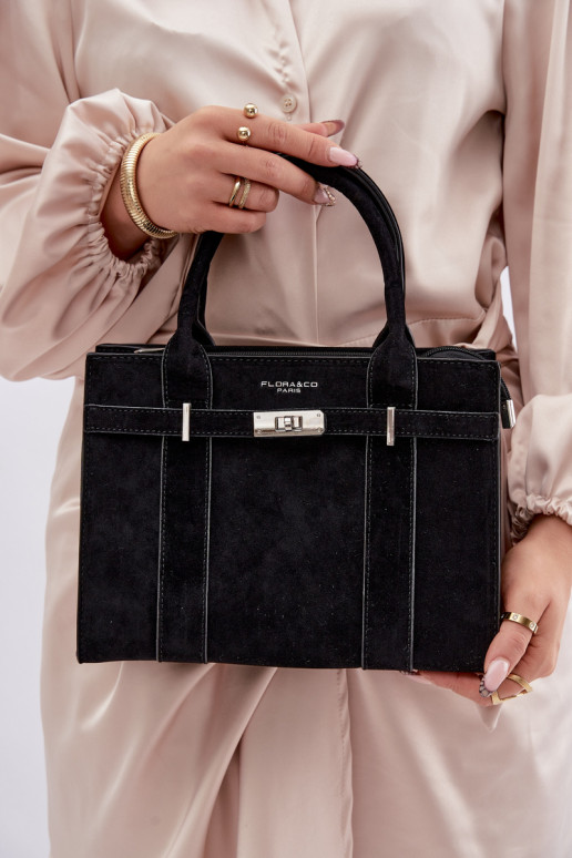 Portátil Typu Porta-malasImitacji de camurçau preto Noressa