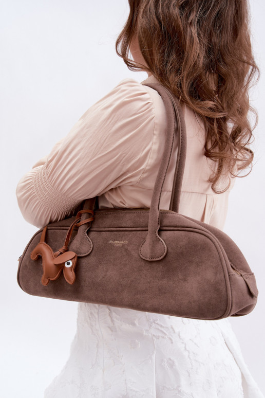 Portátil BagietkaImitacji de camurçau ZaParaieszka Jamnik Escurobege Annette