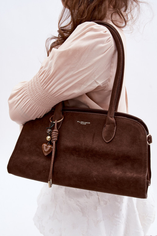 PortátilBrelokiem I com fivelasmi de camurça ecológicaoParaa CzekoladoParaa Violette